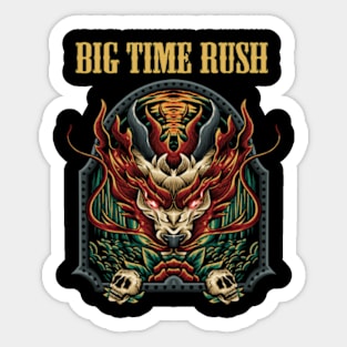 BIG TIME RUSH BAND Sticker